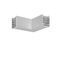 Form connector L 185 B 185 H 76 colour: aluminium 220 - 240 V thumbnail 2