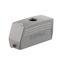 HDC enclosures, Size: 8, Protection degree: IP65, in plugged condition, Cable entry from top, Plug housing, End-locking clamp, lower side, Standard, Size of cable entries: M 32 thumbnail 2