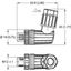 Field-Wireable Connector Male Connector M12 × 1, Angled   FW-EWSPM0526-SA-P-0408 thumbnail 1