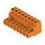 PCB plug-in connector, female plug, 5.00 mm, Number of poles: 8, 180°, Clamping yoke connection, Clamping range, max. : 4 mm², Box thumbnail 2