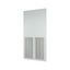 XTSZRV4-W1000 Rearwall, ventilated, HxW=2000x1000mm, IP42, grey thumbnail 5