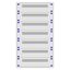 Distribution board insert KVN 60mm, 3-28K, 7-rows thumbnail 1