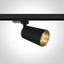 BLACK 10W GU10 TRACK SPOT 100-240V DARK LIGHT thumbnail 1