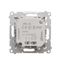 SOON ON SALE, SC/APC double fiber optic sockets - SC/APC single fiber optic socket, (module), Simon 24, IP20, cashmere thumbnail 2