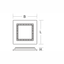 HEMIS square, 12 W, 1600 lm, 840, white, on/off Ceiling luminaires, L  thumbnail 3