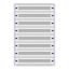 Modular chassis 3-24K flat, 8-rows, depth 100 mm thumbnail 1