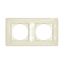 Linnera-Rollina Two Gang Frame Beige thumbnail 2
