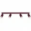 Ceiling lamp KARBON 4L burgundy thumbnail 1