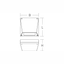 CENTRYXX W IP65plus, 6,8 W, 380 lm, 765, grey, on/off Wall luminaires, thumbnail 4