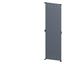 SIVACON, mounting plate, for cabinet rear panel, perforated, H: 2000 mm, W: 600 mm, zinc-plated thumbnail 1