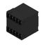 PCB plug-in connector, male header, closed side, THT/THR solder connection, 3.81 mm, Number of poles: 10, 90°, Solder pin length (l): 3.2 mm, tinned, black, Box thumbnail 2