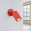 Wall lamp KARBON red with a switch thumbnail 2