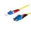 OpDAT patch cord LC-D/E2000-D OS2, 15.0 m thumbnail 1