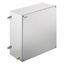 Klippon TB FS (Terminal Box - Fixing Screw), Empty enclosure, stainless steel enclosure, Height: 480 mm, Width: 480 mm, Depth: 200 mm, Material: Stainless steel 1.4404 (316L), electropolished, silver thumbnail 1