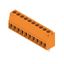 Printed circuit board terminals, 3.50 mm, Number of poles: 10, 90°, Solder pin length (l): 3.2 mm, tinned, orange, Clamping yoke connection, Clamping range, max. : 2.08 mm², Box thumbnail 4