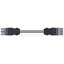 pre-assembled interconnecting cable;Eca;Socket/plug;gray thumbnail 2