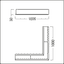 SUP2 TRACK U SF ELEC CON-H 48V 90° WH - Angle connector 90° (electric) thumbnail 2
