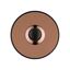 Ring button round Piccolo cerchio sw copper thumbnail 1