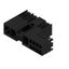PCB plug-in connector, male header, closed side, Middle screw flange, THT solder connection, 7.62 mm, Number of poles: 3, 90°, Solder pin length (l): 3.5 mm, tinned, black, Box thumbnail 2