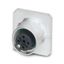 SACC-SQ-M12FS-4CON-20-L180 - Device connector front mounting thumbnail 1