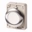 M30C-FD-W Pushbutton, RMQ-Titan, Flat, momentary, White, Blank, Metal bezel thumbnail 1