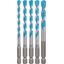 EXPERT HEX-9 MultiConstruction Drill Bit Set 5,5/6/6/7/8 mm 5-pc thumbnail 1
