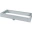 BPZ-KR8.51/400 Cable arrangement plinth for floor standing distribution board IP54, HxWxD=100x850x400mm, grey thumbnail 4