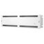 19" DIN-rail panel with back-cover, 3U, RAL7035 thumbnail 4