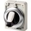 M30I-FWKV Changeover switch, RMQ-Titan, with thumb-grip, maintained, 2 positions (V position), Front ring stainless steel thumbnail 2