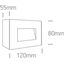 WHITE IP65 LED 4W WW 230V thumbnail 3