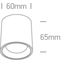 BLACK 7W WW 35deg 230V ROUND DIMMABLE thumbnail 4