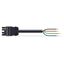 pre-assembled connecting cable;Eca;Socket/open-ended;pink thumbnail 1
