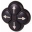 M22S-D4-S-X7 Position pushbutton, RMQ-Titan, Actuators non-flush, momentary, black, 4-fold, opposing pushbuttons not mechanically interlocked, Bezel: black, arrow thumbnail 1