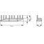 3-phase Busbar for 3xBE6, 55mm UL certified thumbnail 3