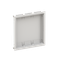 LFDW/A.2.63.1-884 | Cover 2-fold icon bulb/blinds | CARAT, AXCENT, FUTURE |884 MATT WHITE thumbnail 2