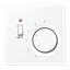Centre plate for room thermostat insert LSTR231PLWWM thumbnail 2