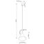 Pendant lamp NOX 25 red ochre thumbnail 9