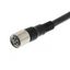 Sensor cable, M8 straight socket (female), 4-poles, PVC robot cable, I XS3F0003M thumbnail 1