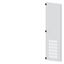 SIVACON, door half, left, with ventilation openings, IP20, H: 2000 mm, W: 500 mm, RAL thumbnail 2