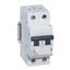 MCB RX³ 6000 - 2P - 230/400V~ - 6 A - B curve - prong/fork type supply busbars thumbnail 2