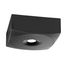 Plug over housing anthracite square zinc die cast thumbnail 1