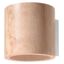 WALL LAMP ORBIS NATURAL WOOD G9 1X40W IP20 thumbnail 1