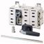DDC-630/2/M4/P-G DC switch disconnector, 630 A, 2 pole, 2 N/O, 2 N/C, with grey knob, rear mounting thumbnail 1