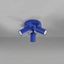 Ceiling lamp RING 3P ultramarine thumbnail 3