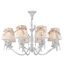 Elegant Bird Chandelier White Antique thumbnail 4