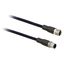 Cable Jumper straight M12 8-pin Male, straight M12 8-pin Female, PUR c thumbnail 4