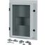 XTMPN4WCC-H550W425 Front cover for NZM4, withdrawable, H=550mm, W=425mm, IP55, grey thumbnail 2