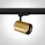 BRUSHED BRASS GU10 10W TRACK SPOT DARK LIGHT thumbnail 1