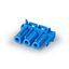 PCB coupler 5p plug, horiz., narrow, blue thumbnail 1