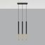 HANGING LAMP MOSAIC 3L BLACK/GOLD G9 3X40W IP20 thumbnail 4
